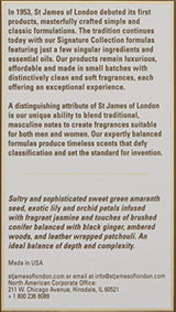 St James of London Black Ginger & Amaranth Parfum
