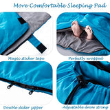 Tuphen Saco de Dormir Doble, Saco de Dormir con 2 Almohadas