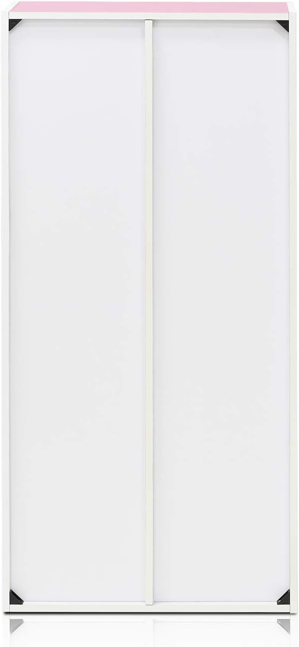 Estantería reversible 7 cubos, modelo 11048WH/PI