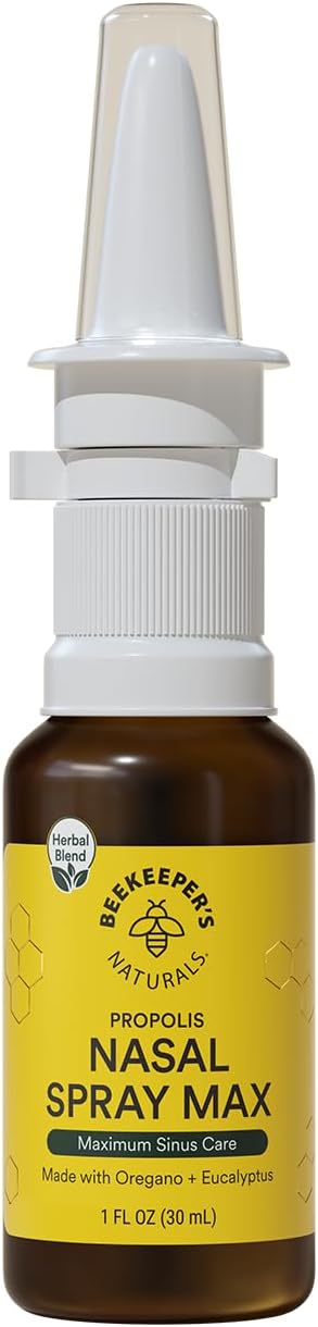 Spray Nasal de Propóleos Beekeeper's Naturals, Alivio Max 1 fl oz