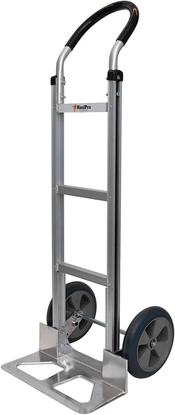 Carretilla de Carga Pesada - Aluminio - 500 lb - 10 Ruedas