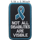 Parche No todas las discapacidades son visibles chalecos
