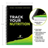 Libro de registro de entrenamiento y agenda de ejercicios