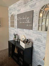 Papel pintado autoadhesivo tipo madera envejecida(16.0x23.8