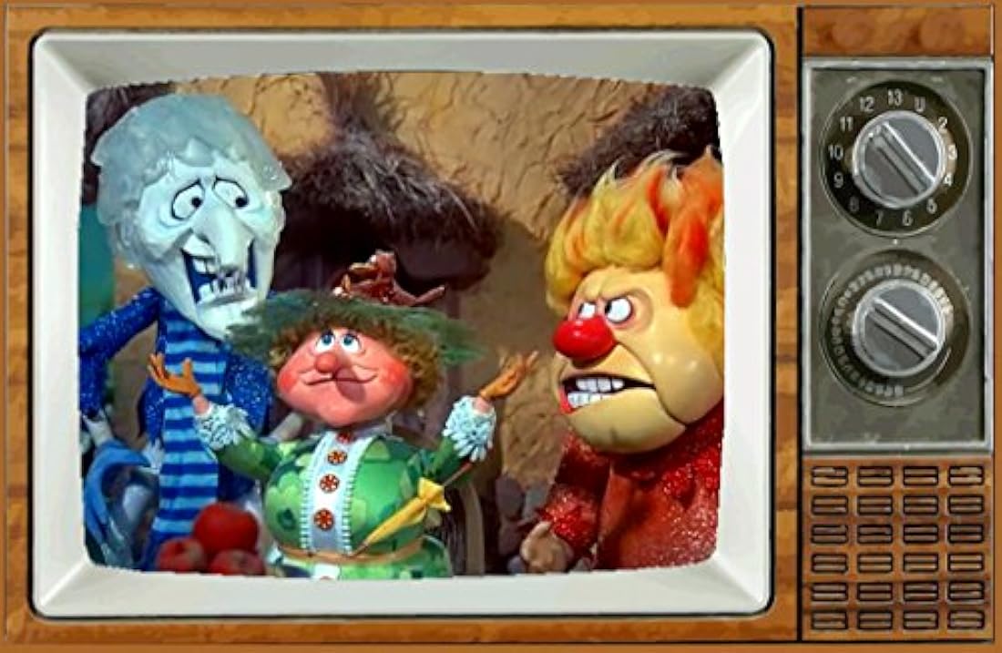Imán Heat & Snow Miser Madre naturaleza El año sin Papá Noel