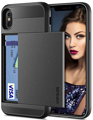 Funda para  X, Vofolen Funda para iPhone X mejorada