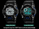 Reloj deportivo digital militar del ejército impermeable