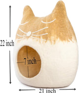 Cueva para Gatos de Lana Merino - Woolygon - Eco-Friendly