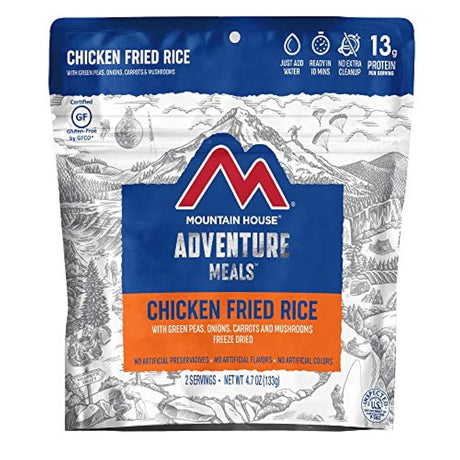 Mountain House Pollo Frito Arroz Mochila liofilizada