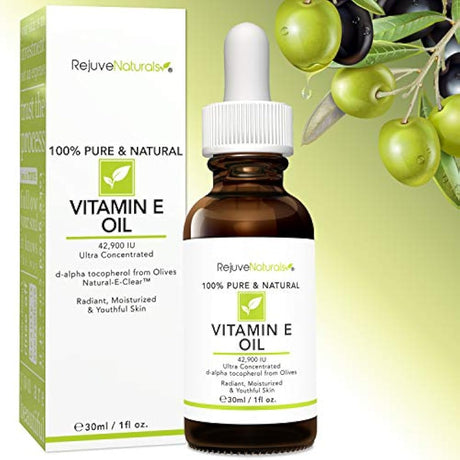 Aceite de vitamina E para piel hidratada y juvenil