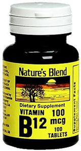 NAT B Vitamina B-12 TB 100 mcg 100