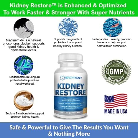 Suplementos Paquete de 2 unidades para limpieza renal