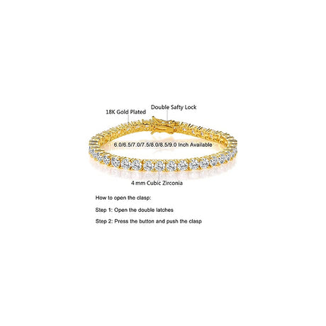 Pulseras y tobilleras de oro para hombres y mujeres chapadas
