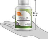 Suplemento Vitamina D3 (Cholecalciferol) 3000 IU Kosher