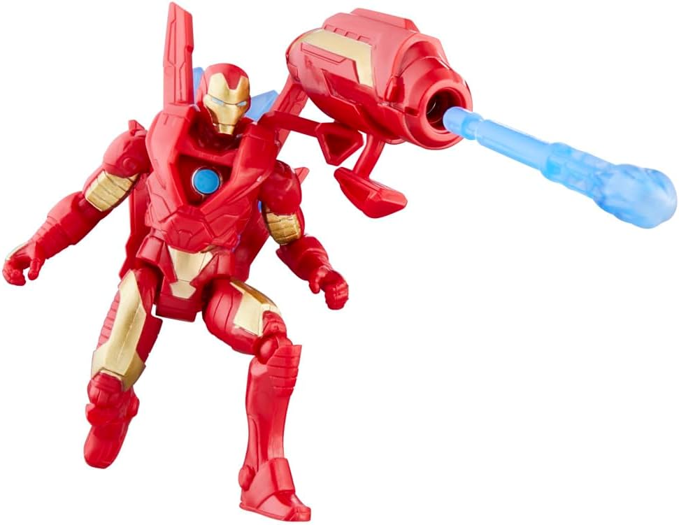 Figura de acción Iron Man, 4 pulgadas, equipo de batalla