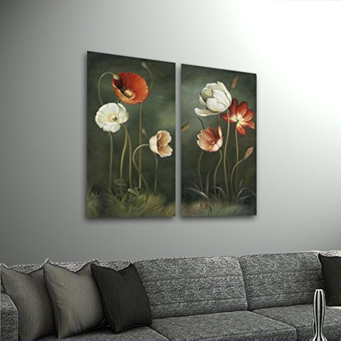 wieco Arte –  Pinturas al óleo reproducción Verde Fotos