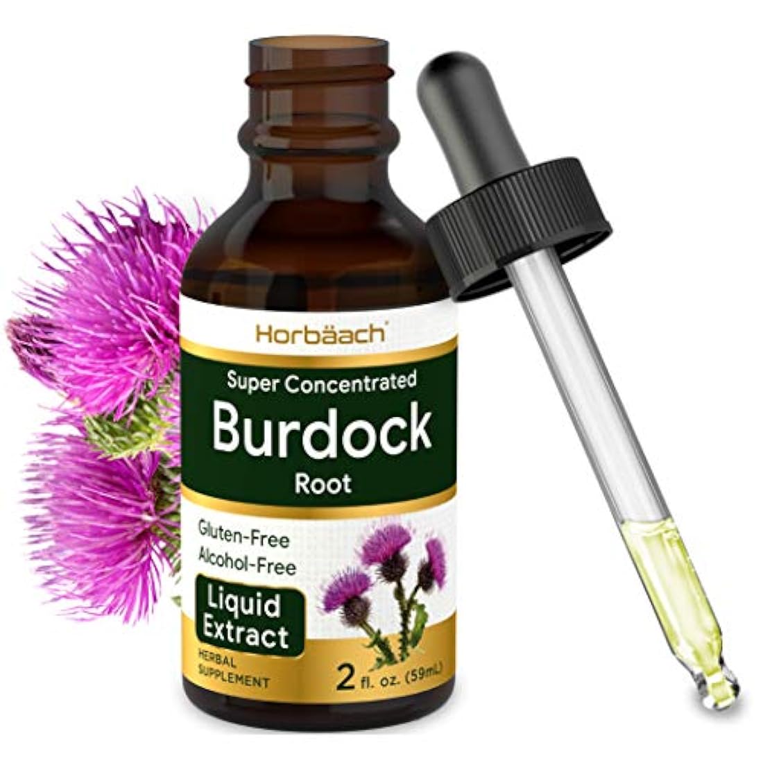 Tintura de raíz de bardana, 2 fl oz, Vegetar