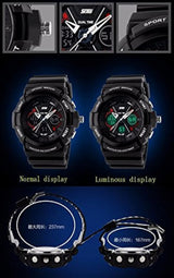 Reloj deportivo unisex Analógico / Digital Dual