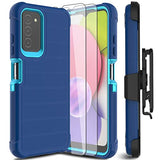 Leptech Funda para Samsung Galaxy A03S con protector