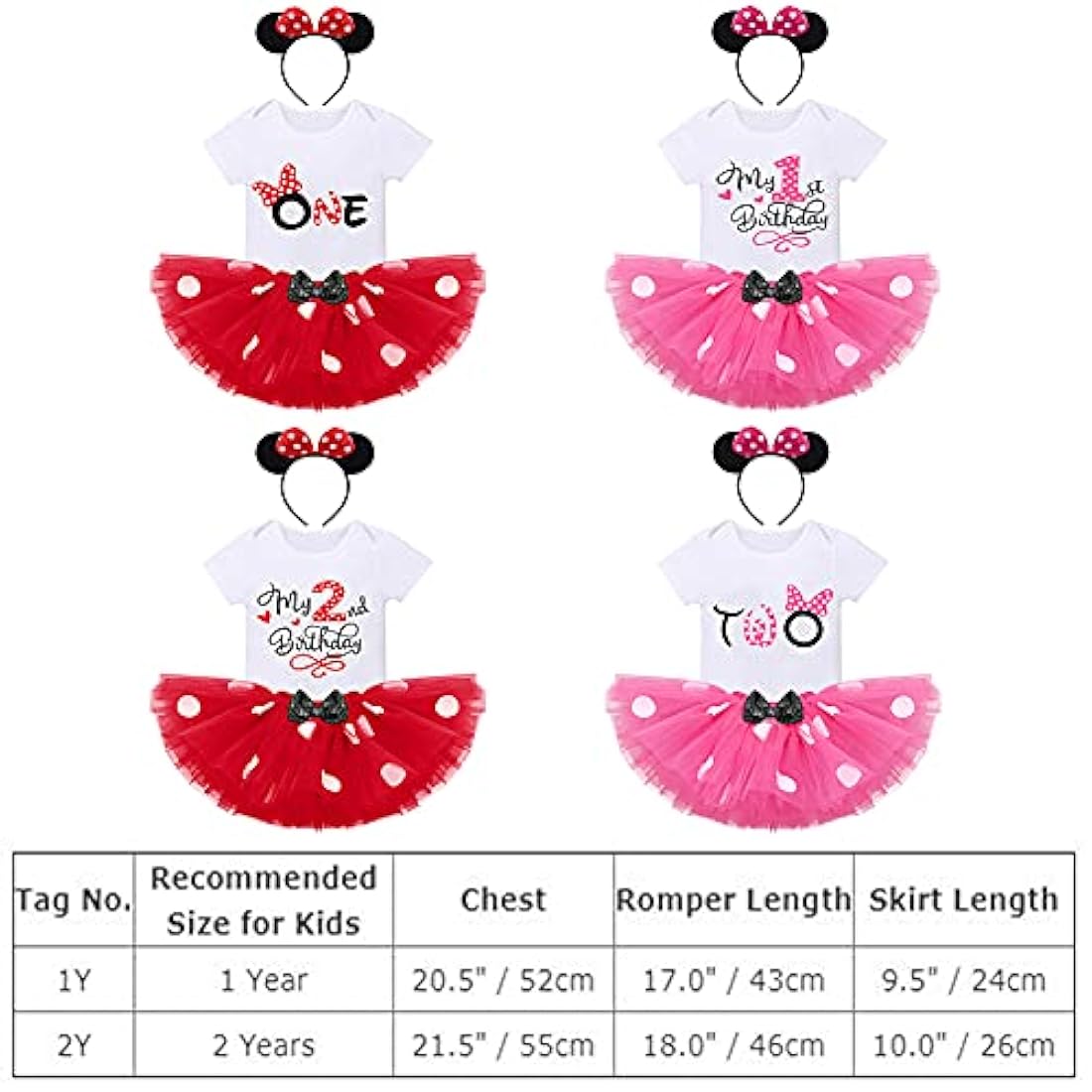 Disfraces Conjunto de tutú para niñas