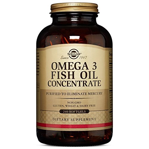 Solgar-Concentrado de aceite de pescado Omega-3,240 cápsulas