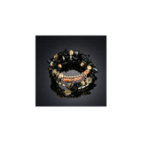 Pulseras y tobilleras bohemias de cuentas de ágata