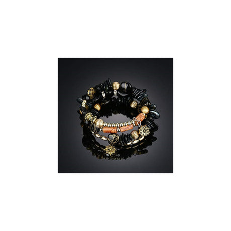 Pulseras y tobilleras bohemias de cuentas de ágata
