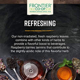 Hojas de frambuesa orgánicas - Frontier Co-op - 1.48oz