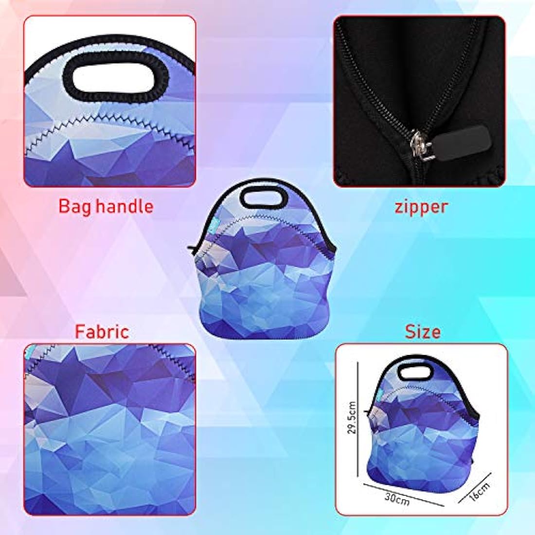 Bolsa de almuerzo para viandas