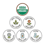 Superfood en polvo ingredientes orgánicos Nested Naturals
