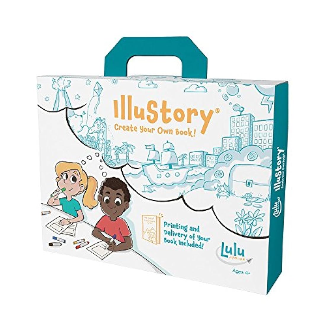 Lulu Jr. Illustory - Kit de creación de libros, Multicolor