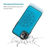 Funda tipo cartera para iPhone 11 Pro Max con tarjetero