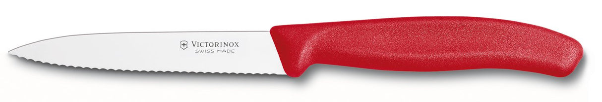 Cuchillo de cocina suizo clásico con filo dentado