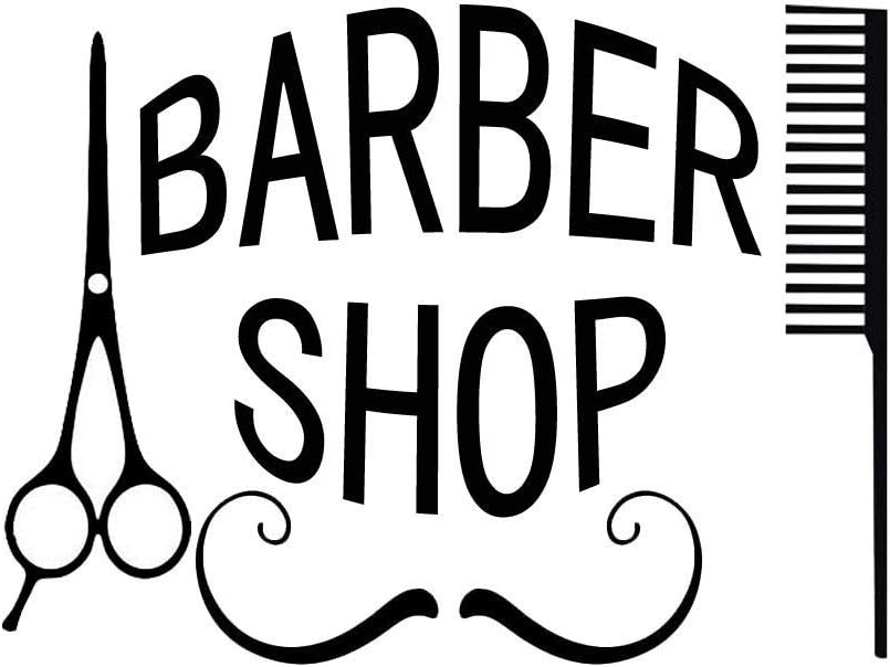 Vinilo Decorativo BIBITIME para Salón de Belleza y Barbería