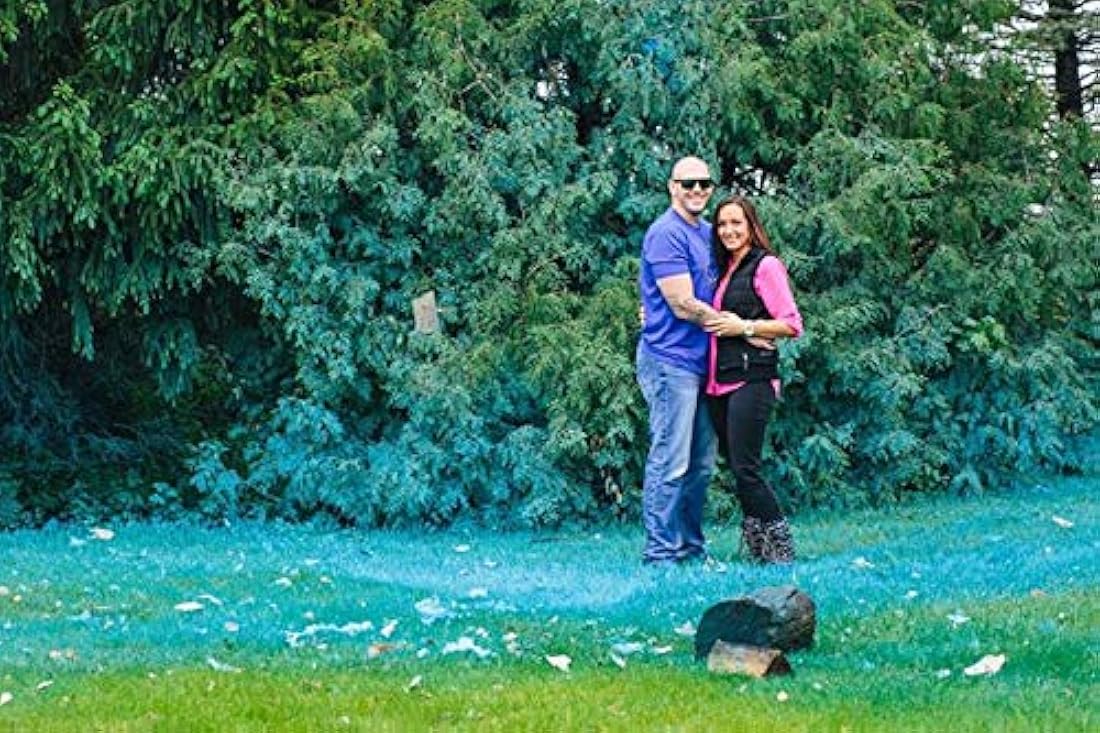 Polvo de color azul de 10 libras perfecto para quemaduras