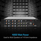 Amplificador de potencia inalámbrico PYLE-HOME PT8050CH