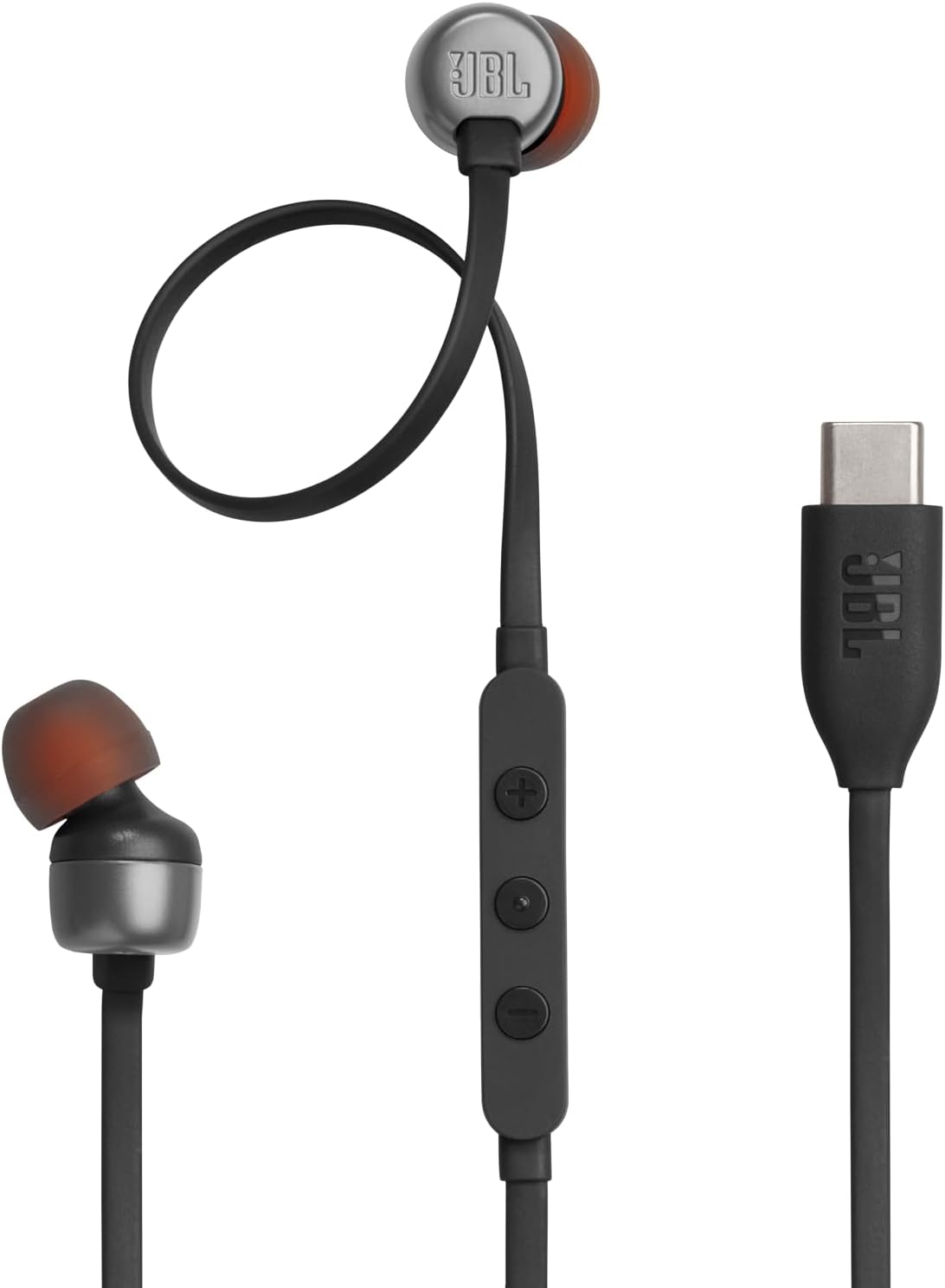 Auriculares in-ear Hi-Res JBL Tune 310C, cable plano, micrófono