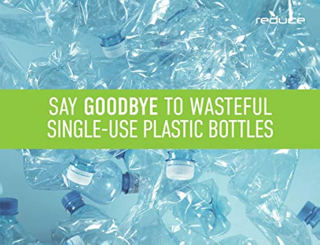Reduce WaterWeek botellas de agua reutilizables, 14 onzas