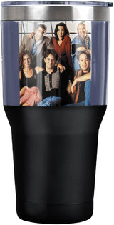 Taza de Acero Inoxidable LOGOVISION 30 oz con Tapa Deslizante