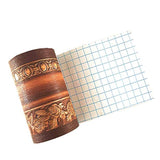 autoadhesivo decorativo floral moldeado impermeable