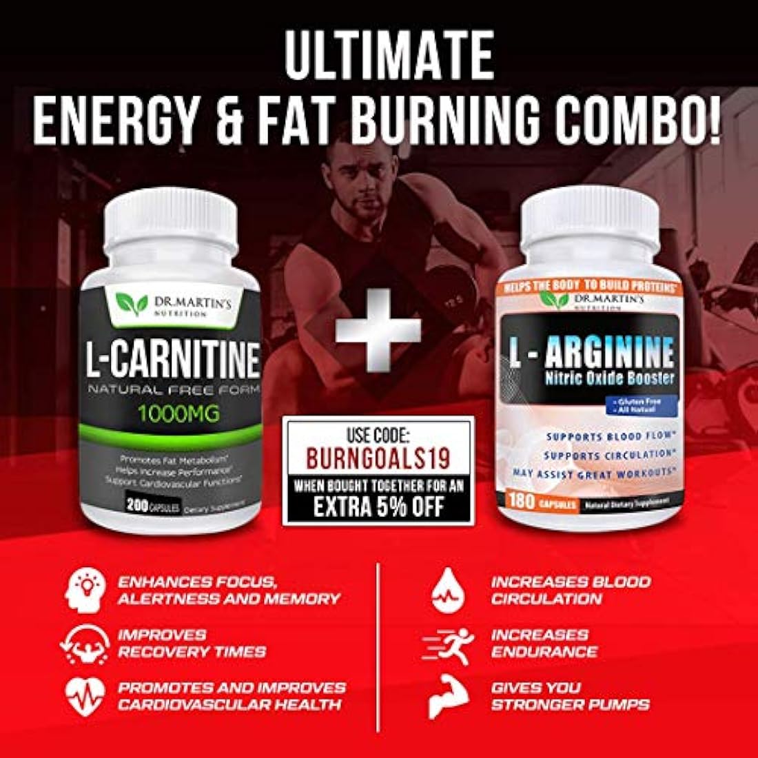 Extra Strength - 200 cápsulas para aumentar el metabolismo