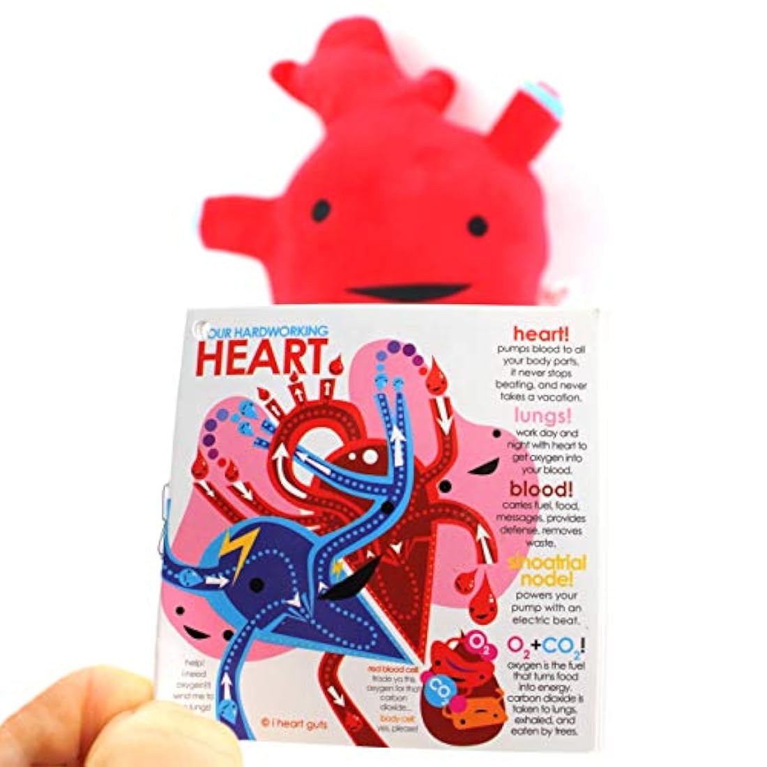 Figura de corazón de felpa inmensa de I Got The Beat!