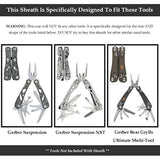 American Bench Craft - Funda de piel remachada para Gerber