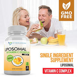 Vitamina liposomal C 1400mg por porción - 180 cápsulas