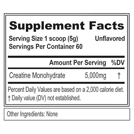 Evlution Nutrition Creatine5000 0.18 oz de monohidrato