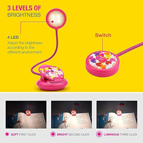 Bonita luz recargable de 4 LED para el cuidado de los ojos., 8541999459, 0.80watts, 5.00 volts