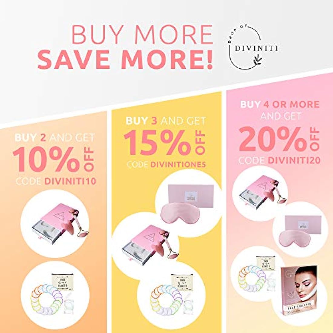 Rodillo de cuarzo rosa y gua sha – Regalo para mujer