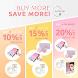 Rodillo de cuarzo rosa y gua sha – Regalo para mujer
