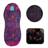 AceCamp Saco de dormir para mamá que brilla en la oscuridad, para niños y jóvenes, clasificación de temperatura de 30°F/-33.8&nbsp;°F, resistente al agua para camping, senderismo y fiesta de pijamas