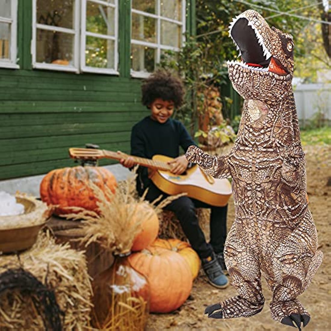 Disfraz T REX,inflables dinosaurios para adultos,talla unica